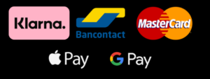 Logos des moyens de paiement disponibles sur le site web 